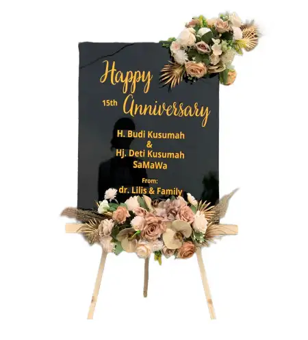 Papan Bunga Akrilik Kalilandak